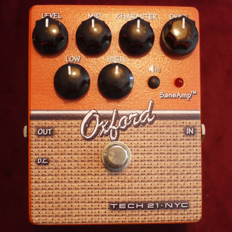 used 2000s Tech 21 SansAmp Oxford Orange - Effect Pedal