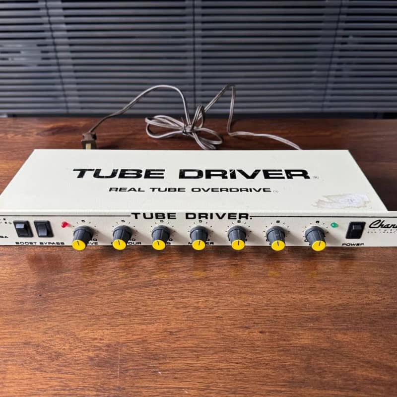 used 1986 - 1991 Chandler Tube Driver Rackmount Cream - Effect Pedal