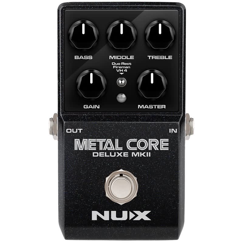 new NuX NU-X Metal Core Deluxe mkII Amp Simulator Pedal Metal - Effect Pedal