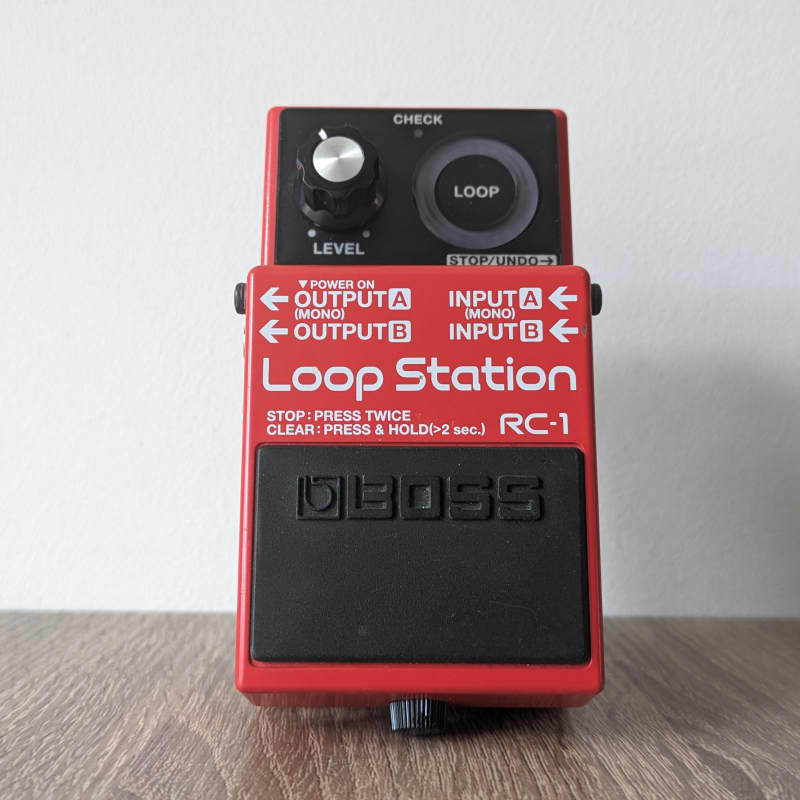 used 2014 - Present Boss RC-1 Loop Station Red - Effect Pedal