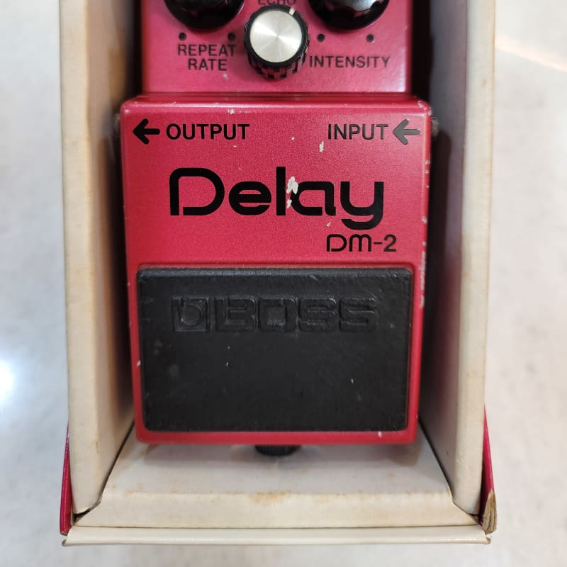 used 1981 - 1984 Boss DM-2 Delay (Black Label) Pink - Effect Pedal