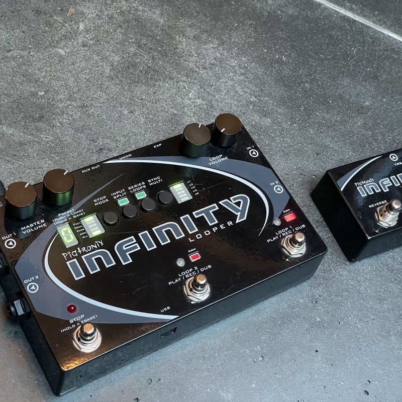 used 2010s Pigtronix Infinity Looper Black - Effect Pedal