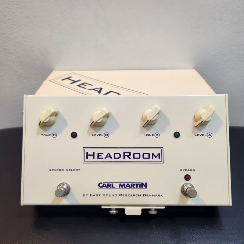 used 2010s Carl Martin HeadRoom White - Effect Pedal