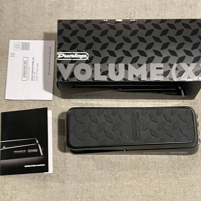 used 2014 - Present Dunlop DVP3 Volume X Pedal Black - Effect Pedal