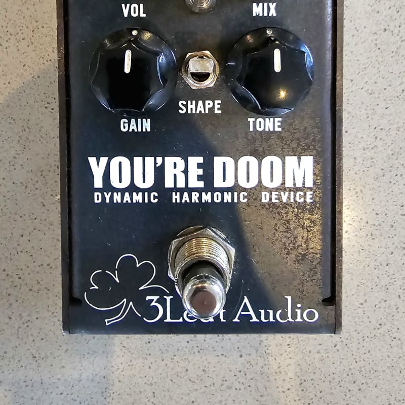 used 2013 3Leaf Audio You're Doom Black - Effect Pedal