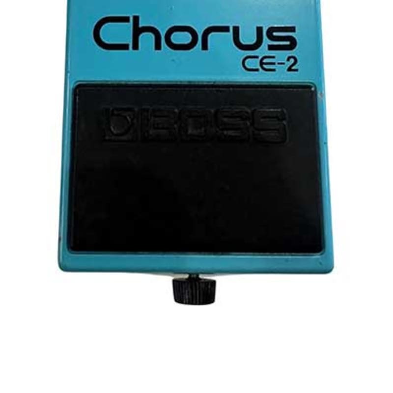 used 1982 Boss CE2 Chorus Pedal Made in Label Mint CE-2 Japan Black - Effect Pedal