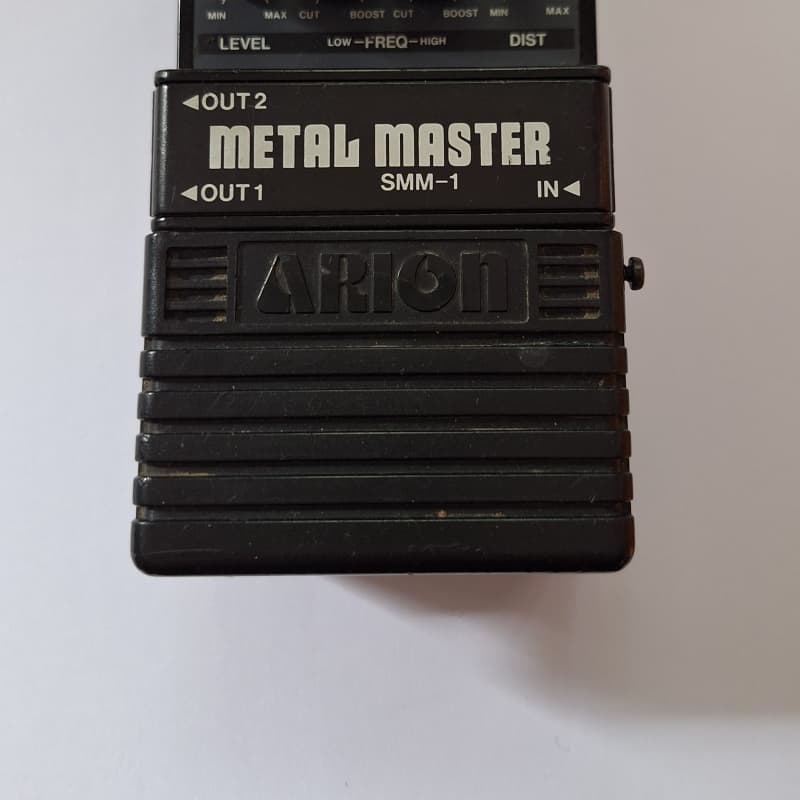 used 1980s Arion SMM-1 Metal Master Black - Effect Pedal