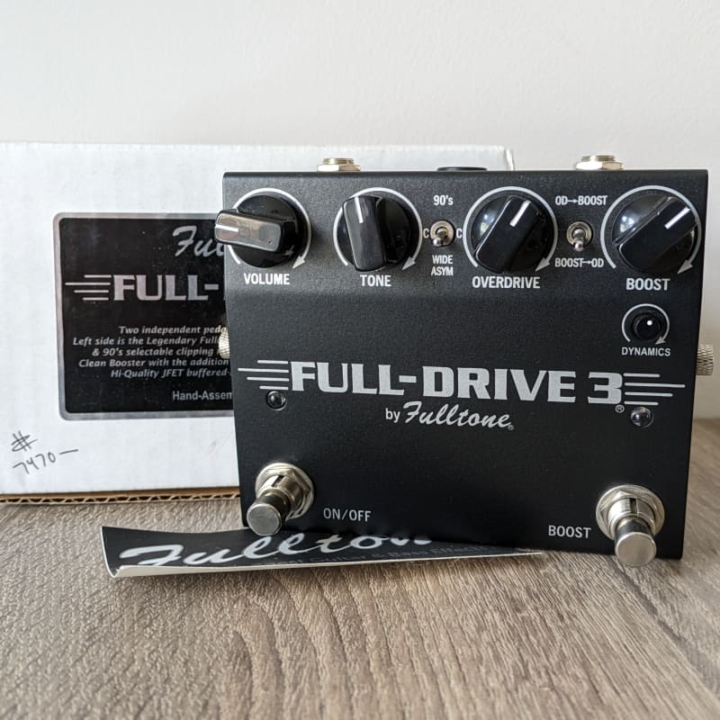 used 2010s Fulltone Full Drive 3 Carbon - Effect Pedal