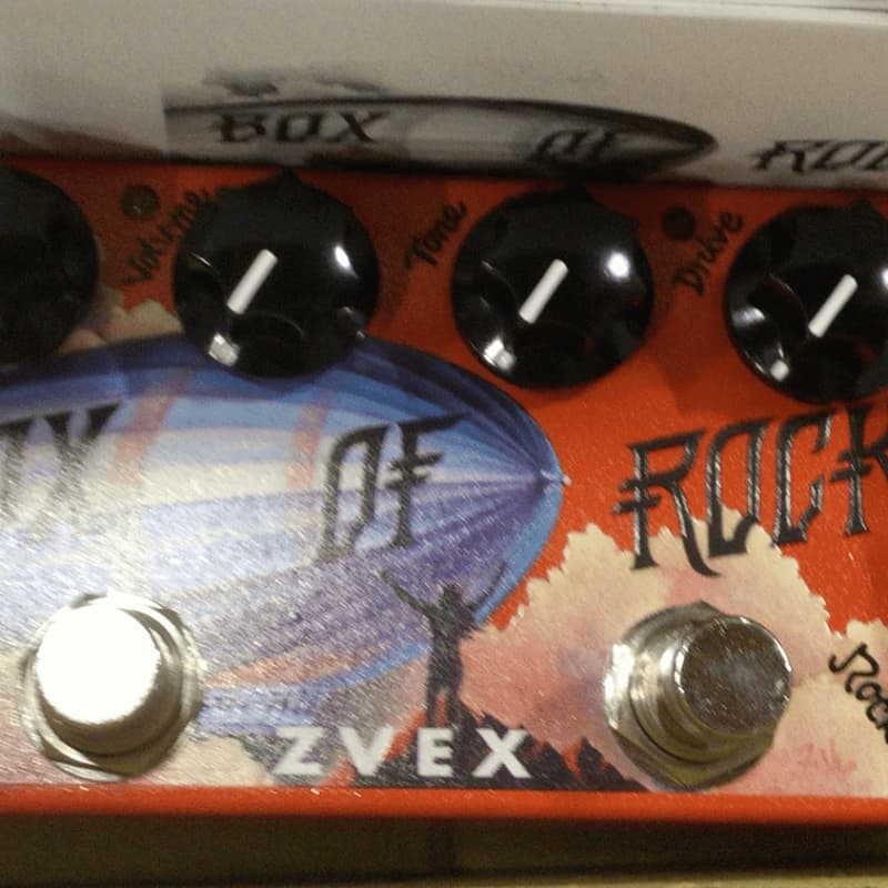 used Zvex Box of Rock Vexter Series Pedal Hand Painted - Effect Pedal