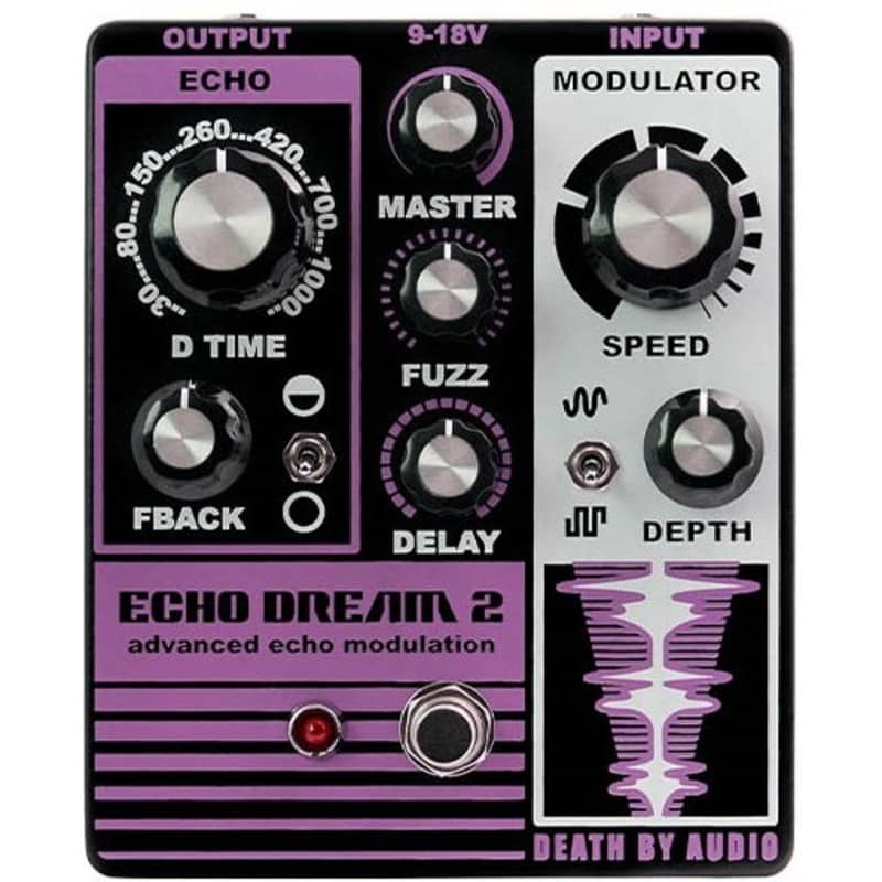 new Death By Audio Death by Audio Echo Dream II Modulated Delay Ec... - Effect Pedal