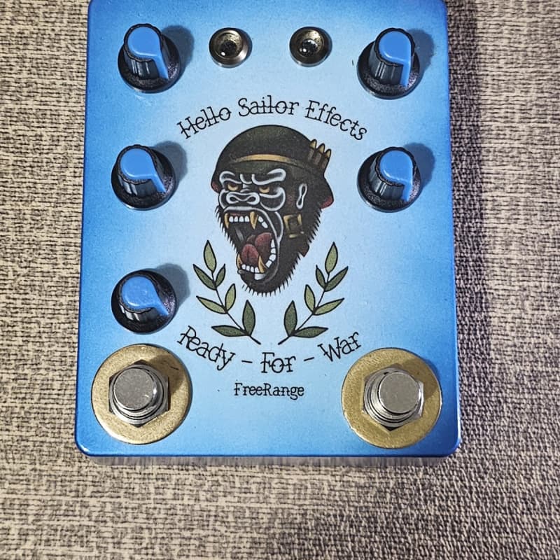 new Hello Sailor Effects FreeRange Blue burst – Effect Pedal