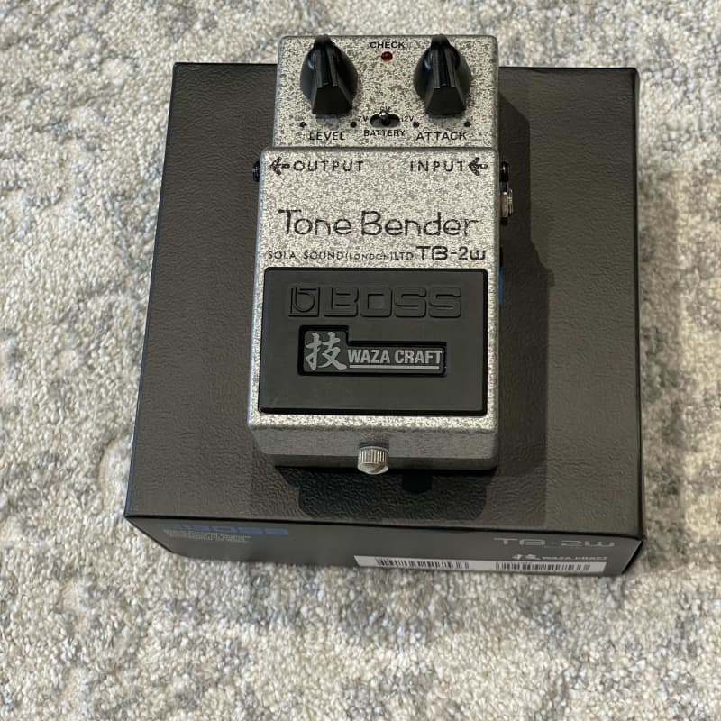 used 2021 - Present Boss TB-2W Tone Bender Waza Craft Silver - Effect Pedal