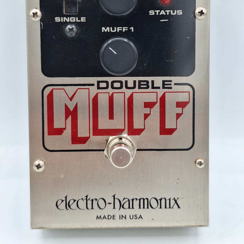 used 2000s Electro-Harmonix Double Muff Fuzz / Overdrive Black / Re... - Effect Pedal