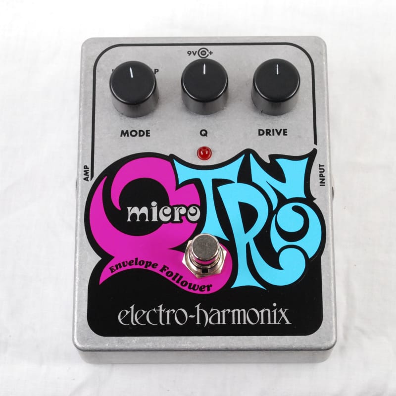 used 2010s Electro-Harmonix Micro Q-tron Silver / Black / Blue - Effect Pedal