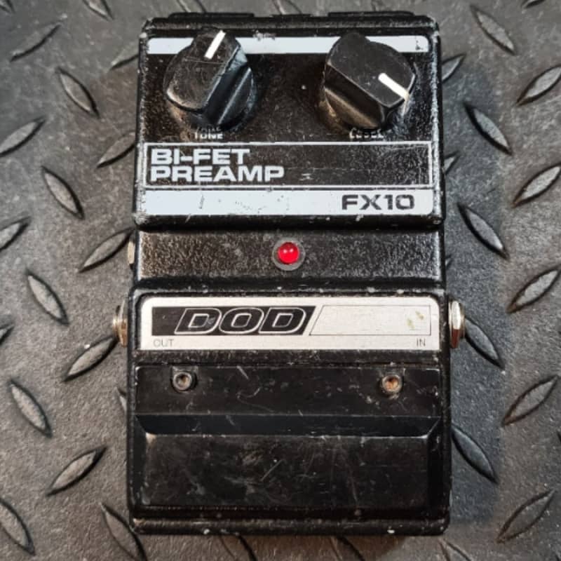 used 1980s DOD Bi-Fet Preamp FX10 Black - Effect Pedal