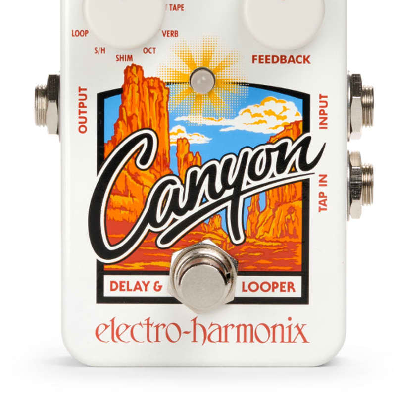 used Electro-Harmonix Used Canyon Delay and Looper Pedal Delay - Effect Pedal