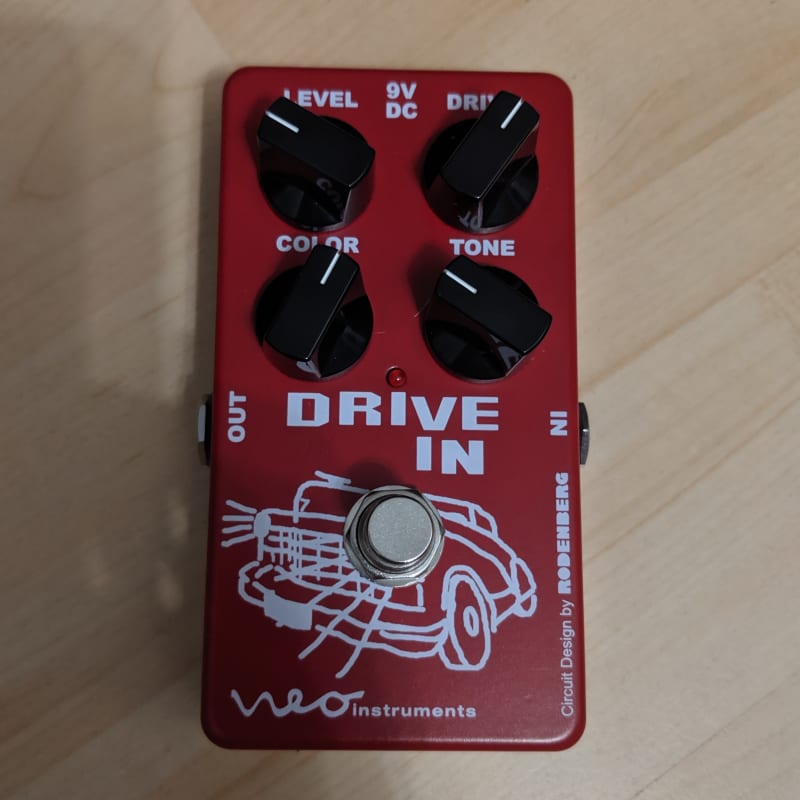 used Neo Instruments Drive in Red – Effect Pedal