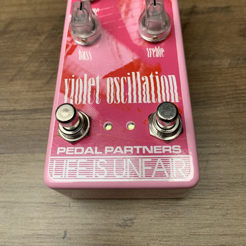 used 2020's Life is Unfair VIOLET OSCILLATION - SHOEGAZE FUZZ Pink - Effect Pedal