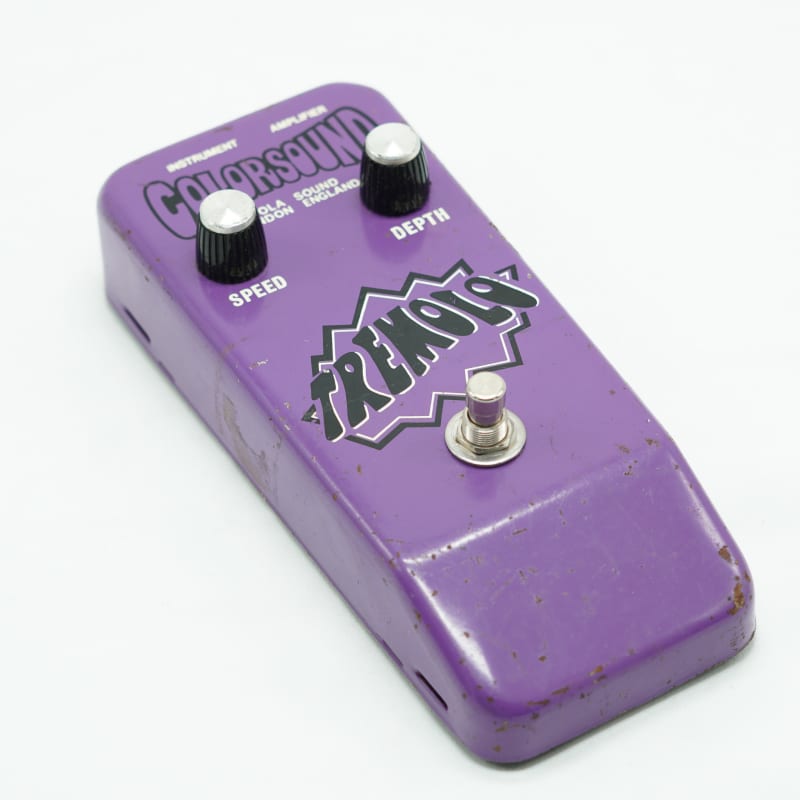 used 1974 Colorsound Tremolo Purple - Effect Pedal