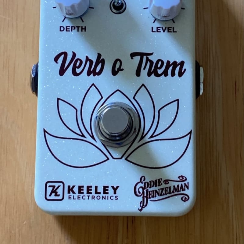 used 2018 - Present Keeley Eddie Heinzelman Verb-o-Trem Cream - Effect Pedal