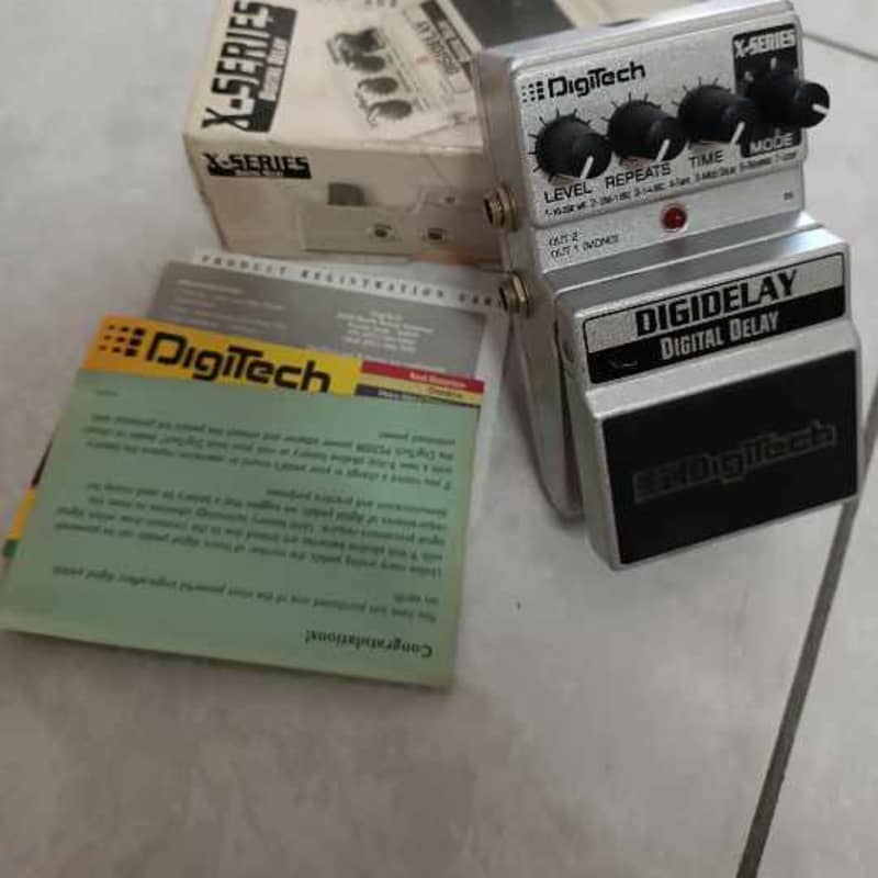 used 2010s DigiTech Digidelay Silver - Effect Pedal