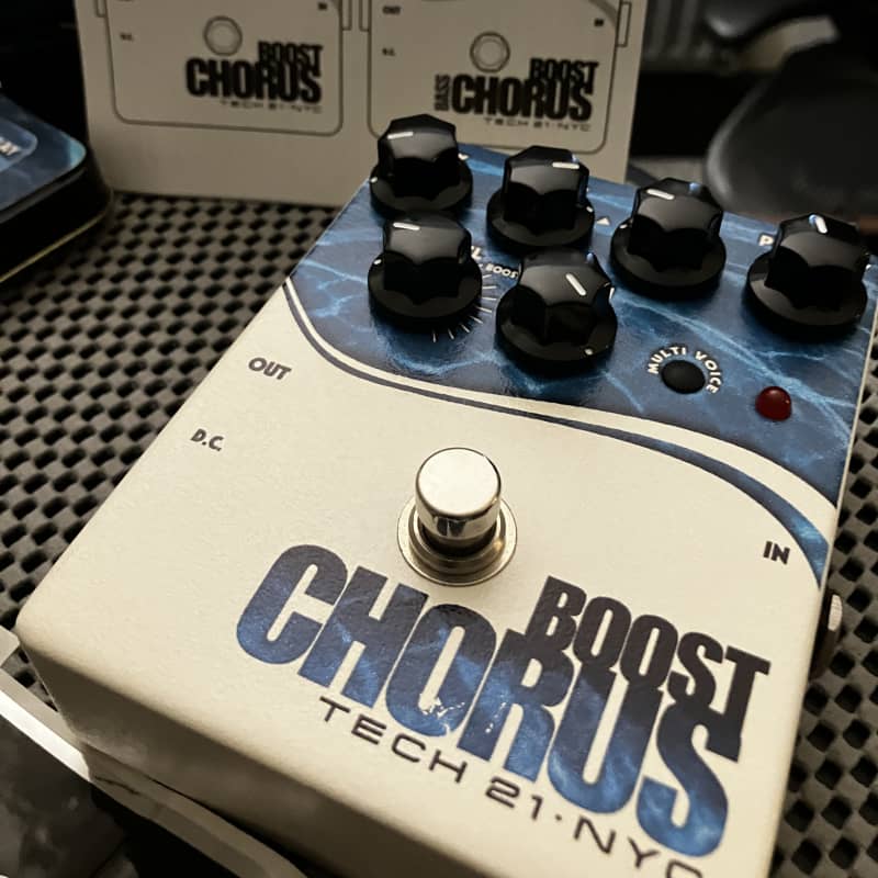 used 2018 Tech 21 Boost Chorus Pedal Metal - Effect Pedal