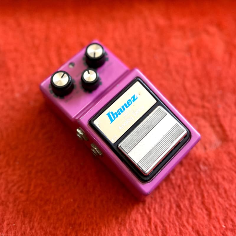 used 1980 Ibanez AD-9 Analog delay pedal PINK! - Effect Pedal