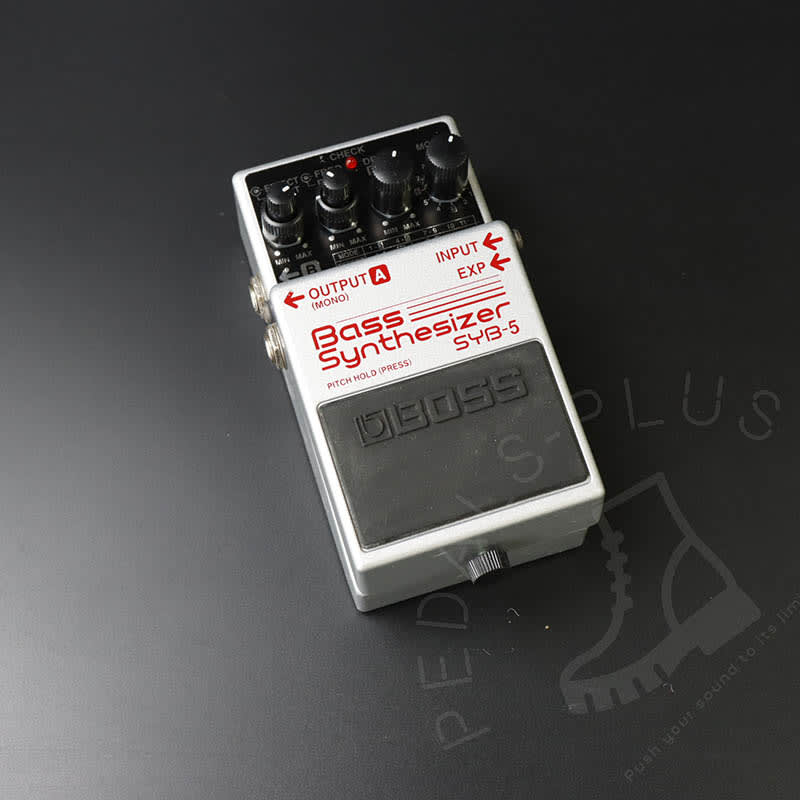 used 2010 Boss SYB-5 Bass Synthesizer Silver - Effect Pedal