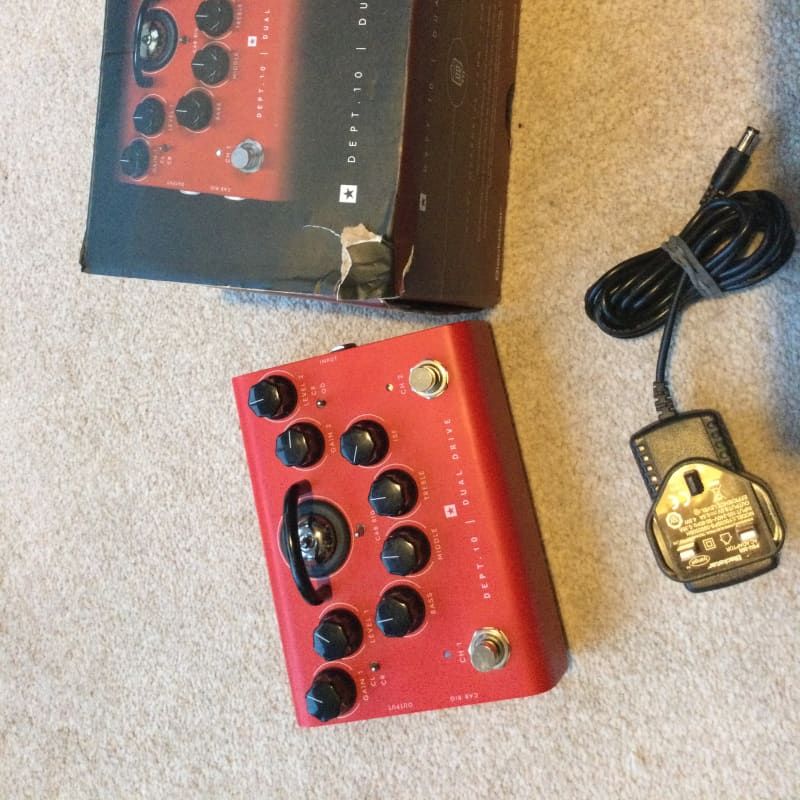 used 2021 Blackstar Dept. 10 Dual Drive Red – Effect Pedal