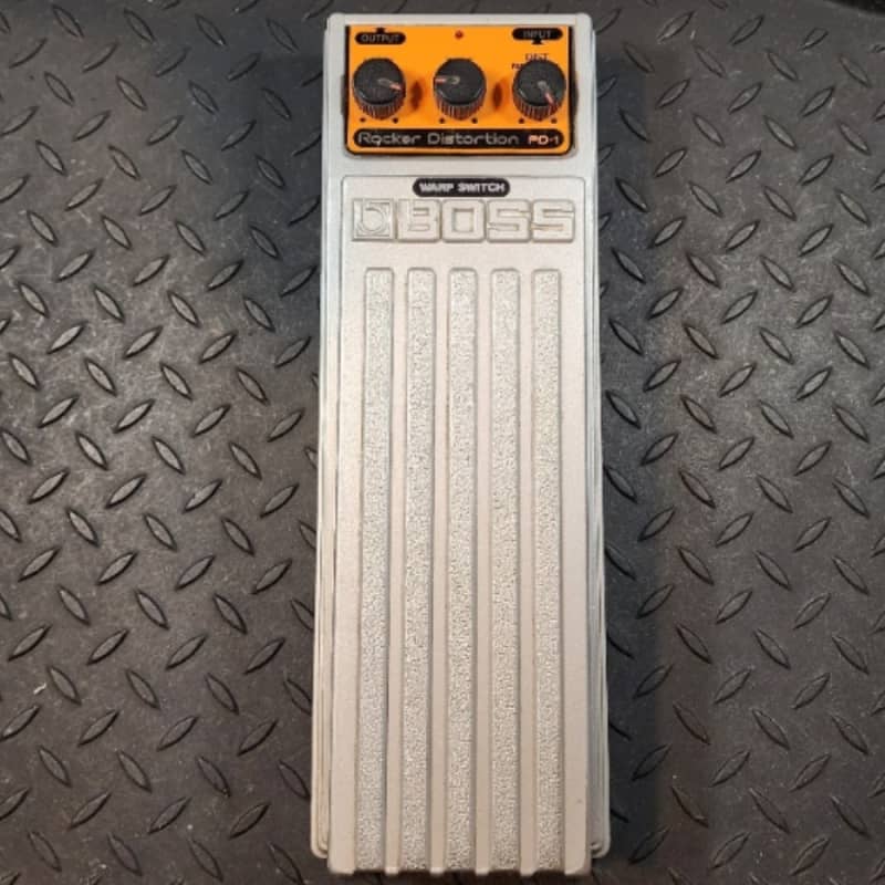 used 1980s Boss PD-1 Rocker Distortion White / Orange - Effect Pedal