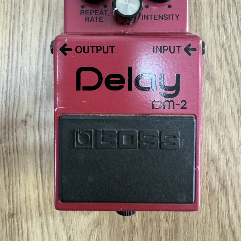 used 1981 - 1984 Boss DM-2 Delay (Black Label) Pink - Effect Pedal