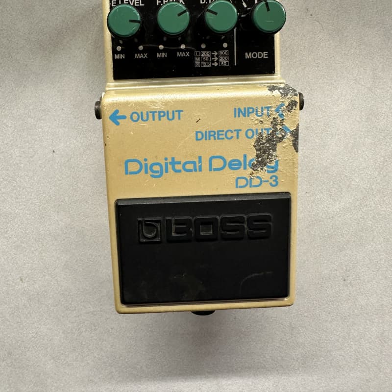 used 1986 - 1990 Boss DD-3 Digital Delay White - Effect Pedal