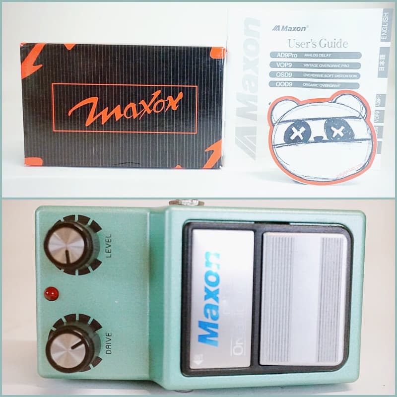 used 2010s Maxon OOD-9 Organic Overdrive Green - Effect Pedal