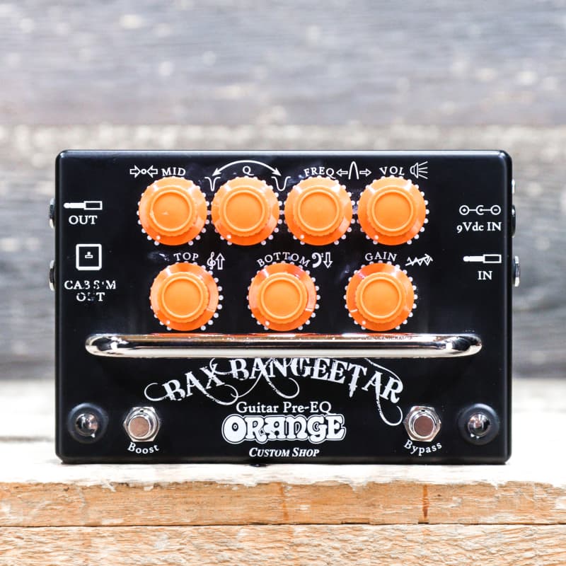 used 2015 Orange Custom Shop Bax Bangeetar Black - Effect Pedal