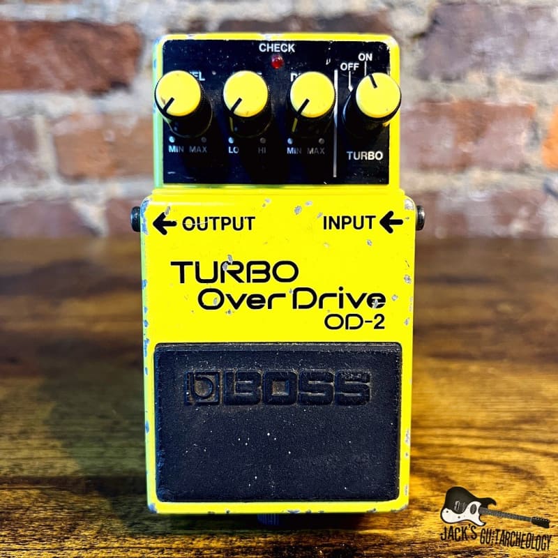 used 1985-88 Boss OD-2 Yellow - Effect Pedal