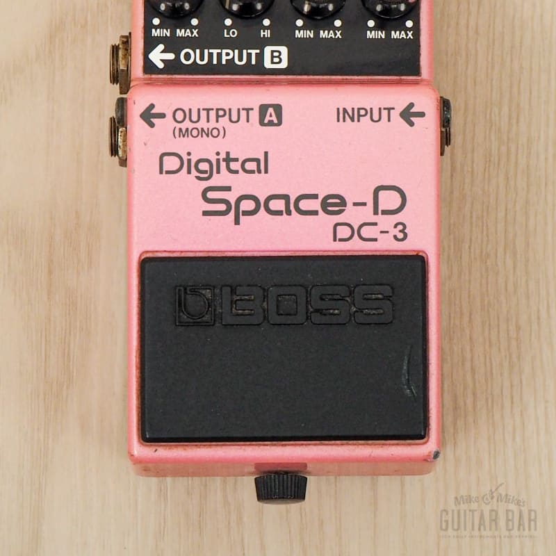 used 1990 Boss DC-3 Digital Space-D Pink - Effect Pedal