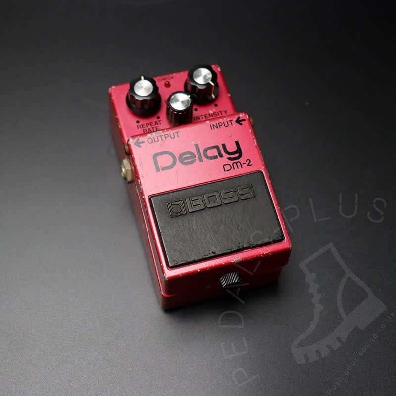 used 1981 Boss DM-2 Delay (Black Label) Pink - Effect Pedal