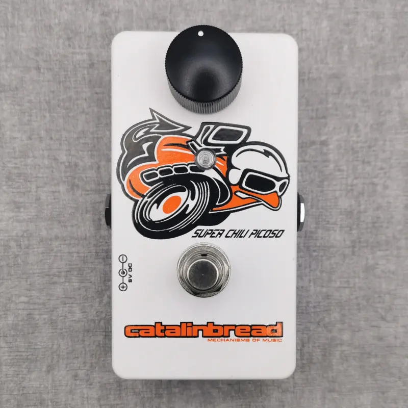 used 2010s Catalinbread Super Chili Picoso Clean Boost White - Effect Pedal