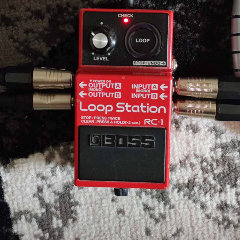 used 2014 - Present Boss RC-1 Loop Station Red - Effect Pedal