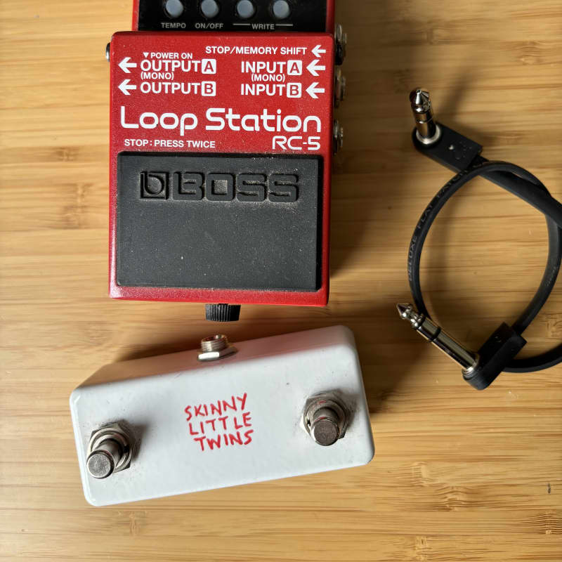 used 2020 - Present Boss RC-5 Loop Station Red - Effect Pedal