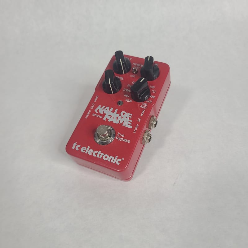 used 2011 - 2017 TC Electronic Hall of Fame Reverb Red - Effect Pedal