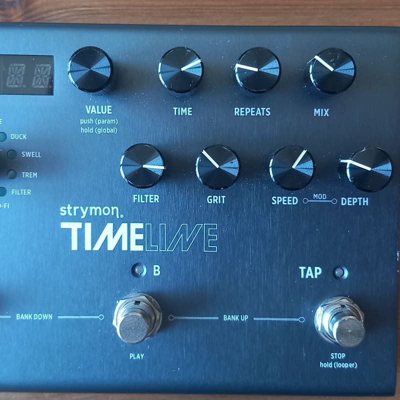 used 2011 - Present Strymon TimeLine Delay Silver - Effect Pedal