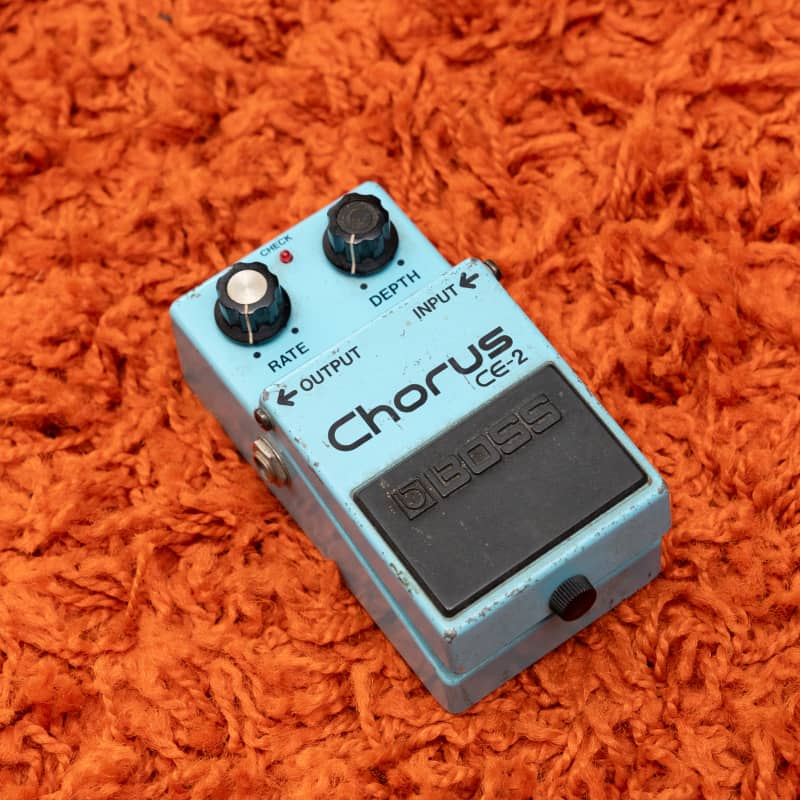 used 1984 - 1988 Boss CE-2 Chorus (Green Label) Blue - Effect Pedal