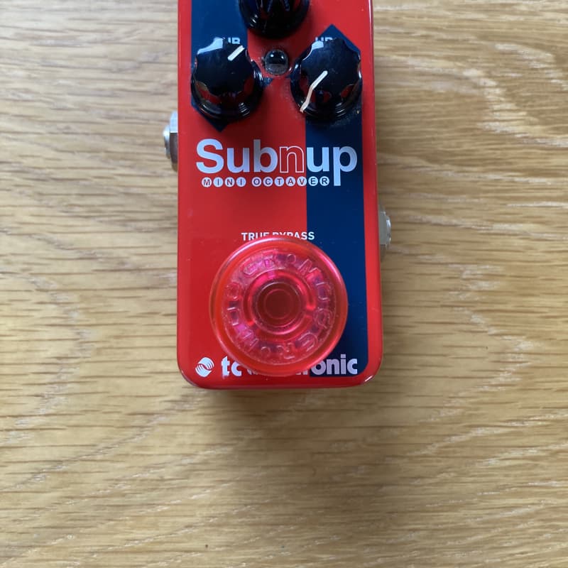 used 2017 - Present TC Electronic Sub N' Up Mini Octaver Red - Effect Pedal