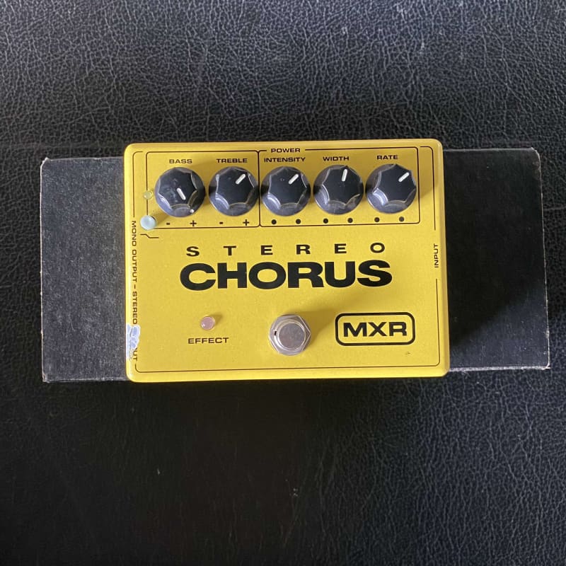 used 2004 - Present MXR M134 Stereo Chorus Yellow - Effect Pedal