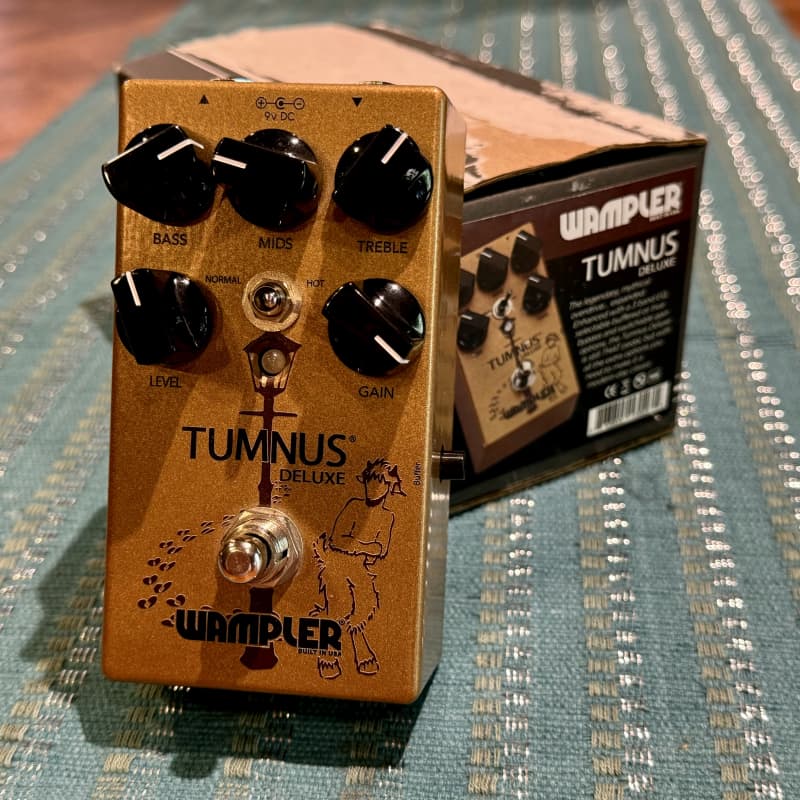 used 2010s Wampler Tumnus Deluxe Gold - Effect Pedal