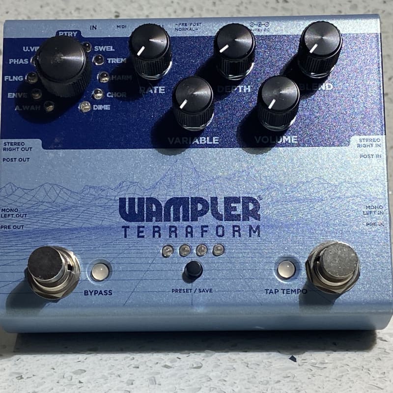 used ~2020 Wampler Terraform none - Effect Pedal