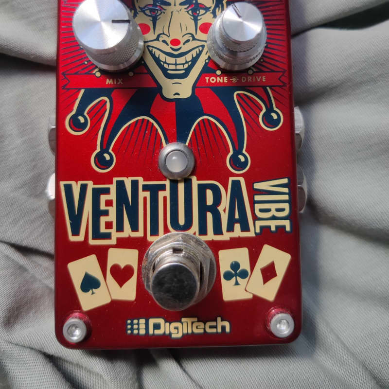 used 2010s DigiTech Ventura Vibe Rotary Vibrato Graphic - Effect Pedal