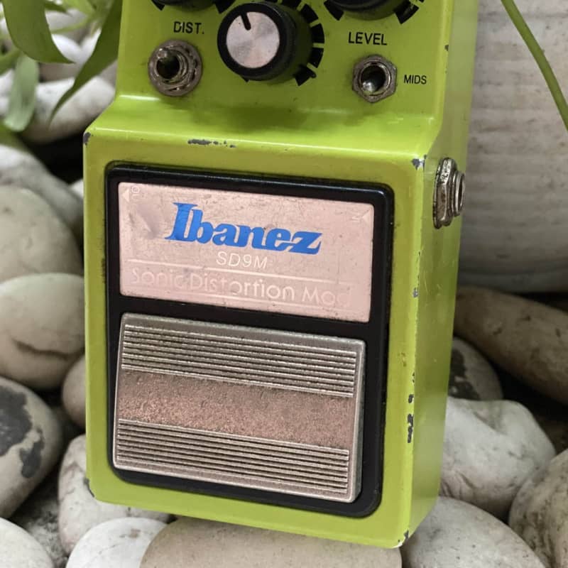 used 2010s Ibanez SD9M Sonic Distortion Mod Green - Effect Pedal