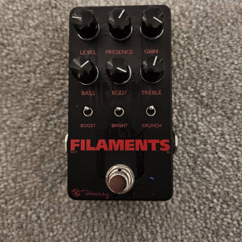 used 2017 - Present Keeley Filaments High Gain Distortion Black - Effect Pedal